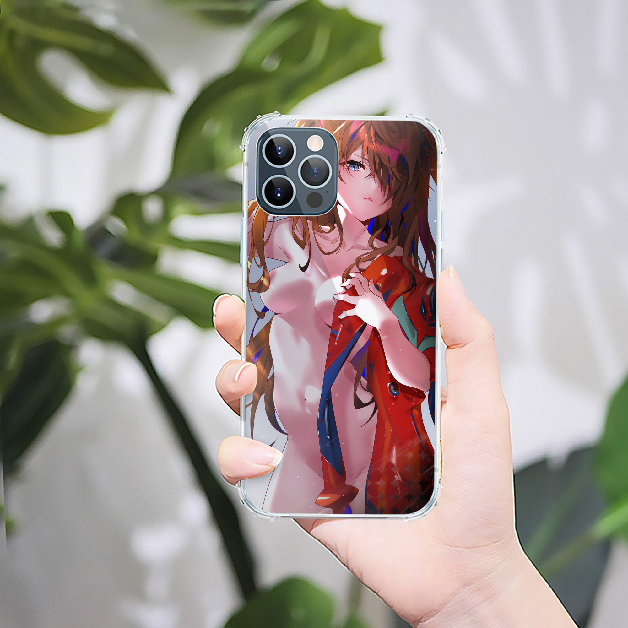 （画像用） EVA 新世紀エヴァンゲリオン 【iPhone 12シリーズ対応】透明スマホケース（クリアソフトケース）